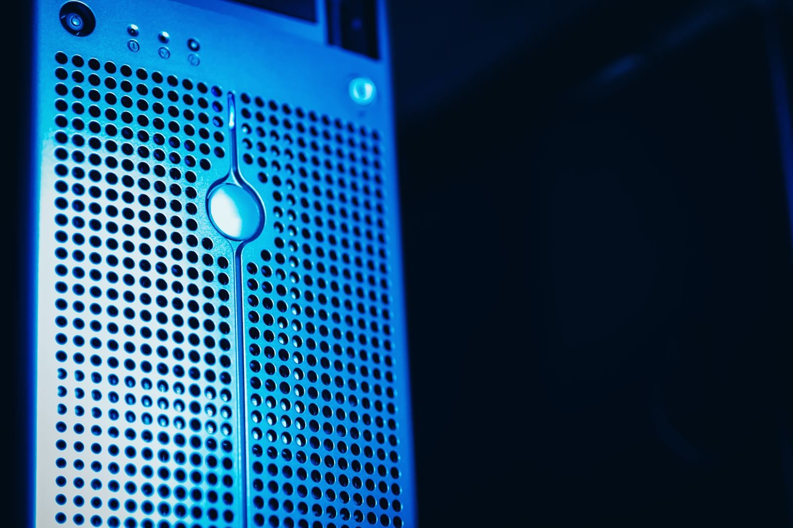 Data center server racks powering a 2.8 trillion parameter AI model